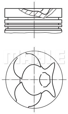 WILMINK GROUP Поршень WG1104094